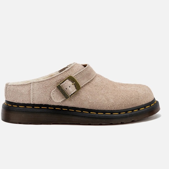 NWT DR MARTENS Vintage Taupe Mules! - Picture 3 of 11